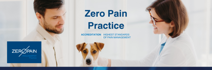 Whiskers Vets is Zero Pain Accredited!